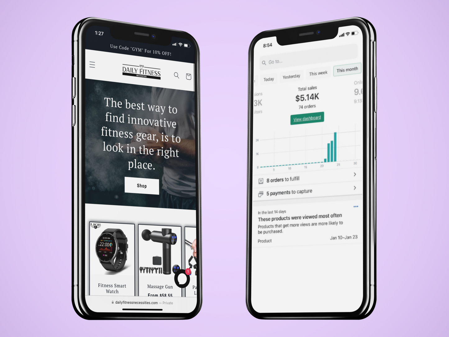 Optimized Shopify Website